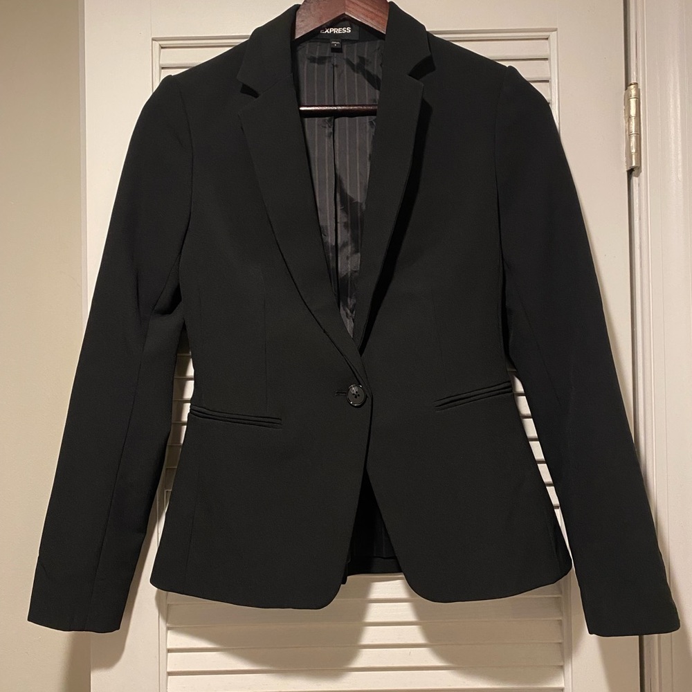 Express Black Blazer